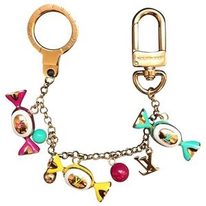 LOUIS VUITTON
Multicolor Resin Candy Key Holder/Bag Charm